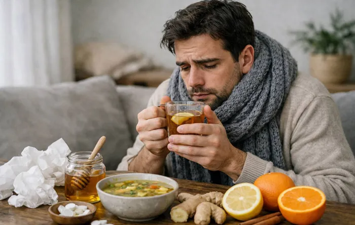 برای سرماخوردگی چی بخوریم ؟ راهنمای کامل برای درمان سریع و تقویت ایمنی