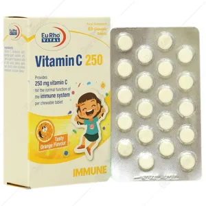 ویتامین سی یوروویتال 250 میلی گرم