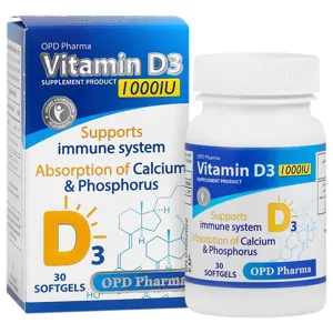 ویتامین د3 او پی دی فارما 1000 واحدی