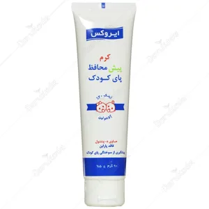 کرم محافظ پای بچه ایروکس حاوی زینک 20 درصد