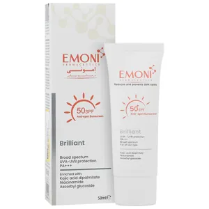 کرم ضد آفتاب ضد لک برلیانت SPF50