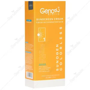 کرم ضد آفتاب پوست های چرب SPF50 سانو ژن