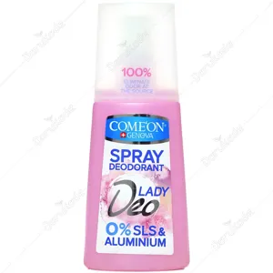 اسپری دئودورانت بدون آلومینیوم بانوان کامان