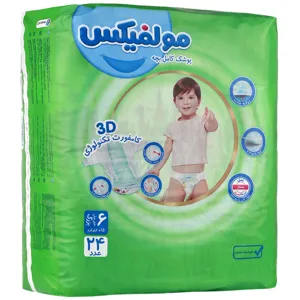 پوشک سایز 6 با تکنولوژی 3 بعدی