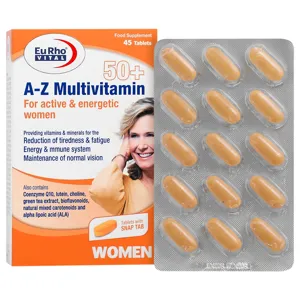 A Z مولتی ویتامین بالای 50 سال بانوان