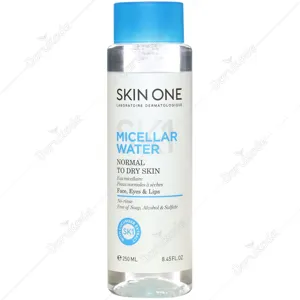 محلول پاک کننده آرایش اسکین وان پوست خشک