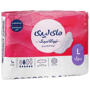 نوار بهداشتی نیو کلاسیک نیمه ضخیم مشبک سه تا شده