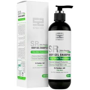 شامپو بدن پوست چرب ساین بادی