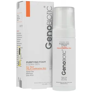 فوم شستشوی صورت پوست چرب و مختلط کلین ژن